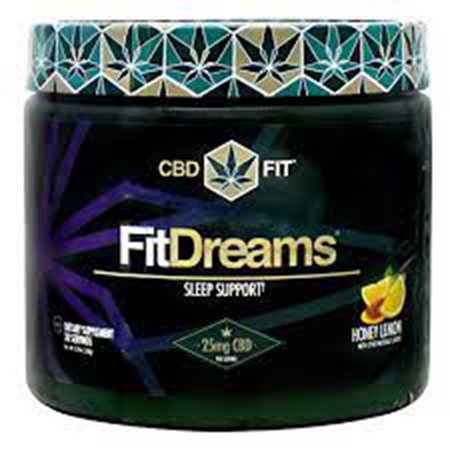 Image of CBDFit Fit Dreams in white background